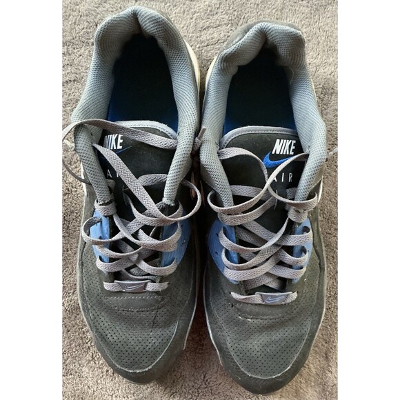Nike Air Max 90 Men’s Anthracite Blue Sneakers Size 12